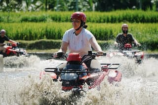 Bali ATV Quad Bike and Water Rafting in Ubud - with Transfer